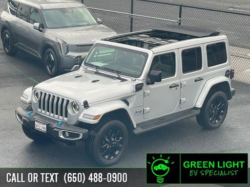 Used 2023 Jeep Wrangler Sahara w/ Cold Weather Group image 1