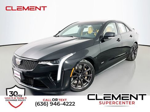 Used 2023 Cadillac CT4 V Blackwing w/ Driver Assist Package RWD image 1