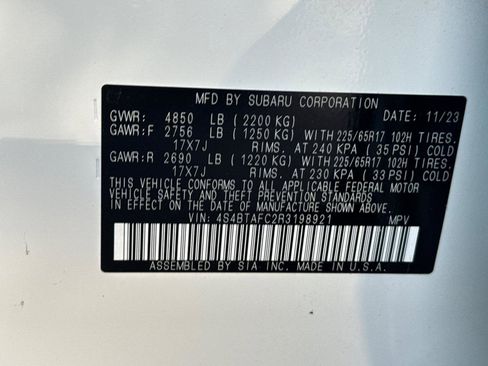 Used 2024 Subaru Outback Premium image 32