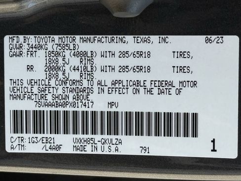 Used 2023 Toyota Sequoia TRD Pro image 27