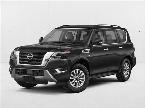 Used 2022 Nissan Armada Platinum w/ Cargo Package RWD image 1