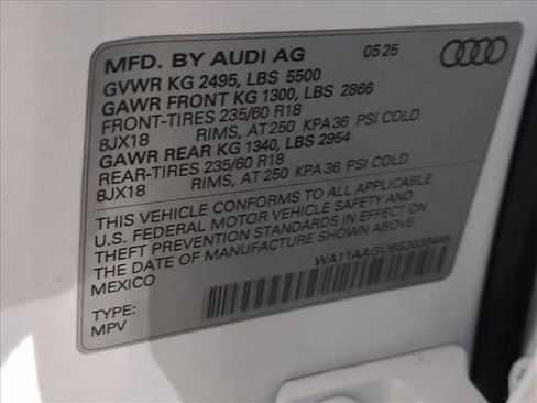 Certified 2025 Audi Q5 Premium w/ Convenience Package image 28