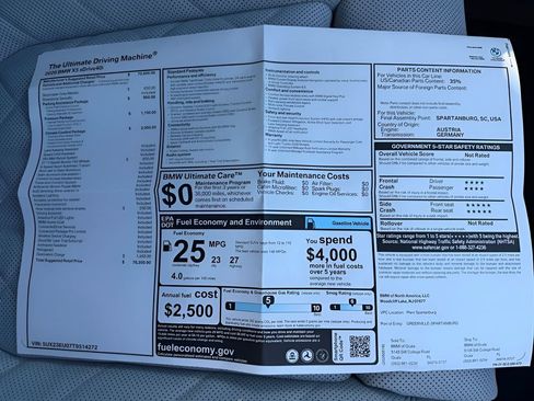 New 2026 BMW X5 xDrive40i w/ Climate Comfort Package AWD/4WD image 27