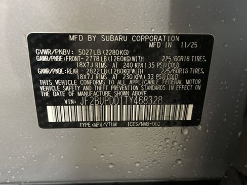 New 2026 Subaru Outback Limited image 26