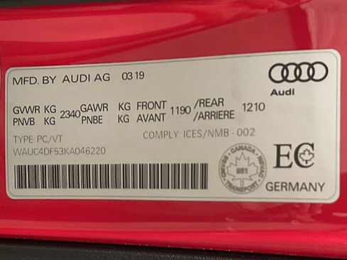 Used 2019 Audi S5 Prestige AWD/4WD image 25