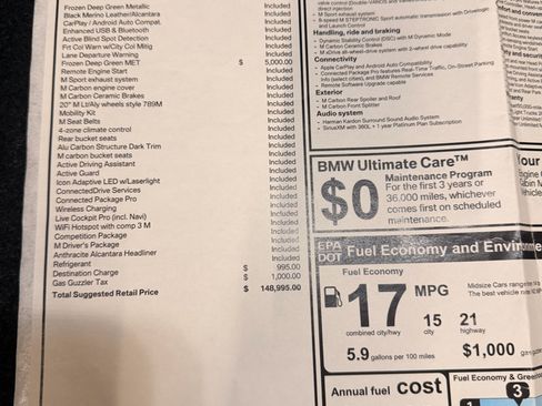 Used 2022 BMW M5 CS image 36