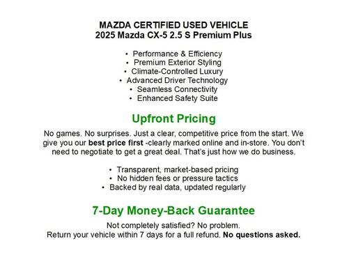 Used 2025 MAZDA CX-5 AWD 2.5 S image 1