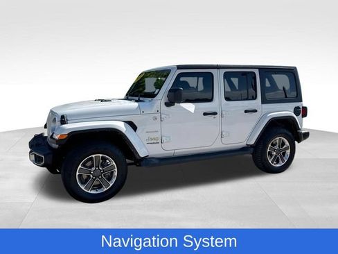 Used 2022 Jeep Wrangler Unlimited Sahara AWD/4WD image 1