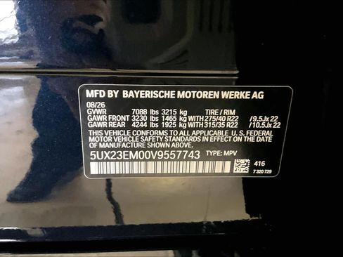 New 2027 BMW X7 xDrive40i w/ M Sport Package AWD/4WD image 17