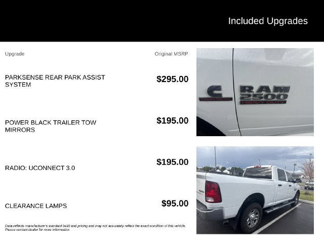 Used 2017 RAM 2500 Tradesman w/ Chrome Appearance Group AWD/4WD image 10