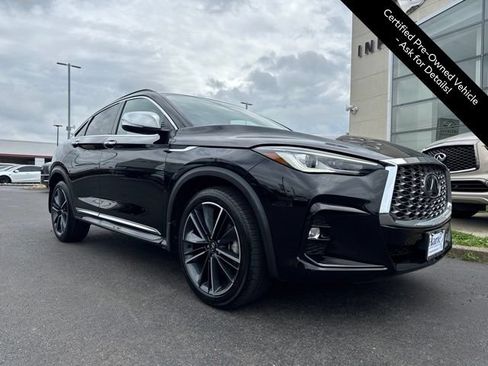 Certified 2025 INFINITI QX55 Luxe w/ Accent Package AWD/4WD image 2