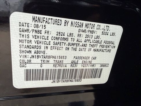 Used 2015 INFINITI Q50 Premium w/ Navigation Package AWD/4WD image 35