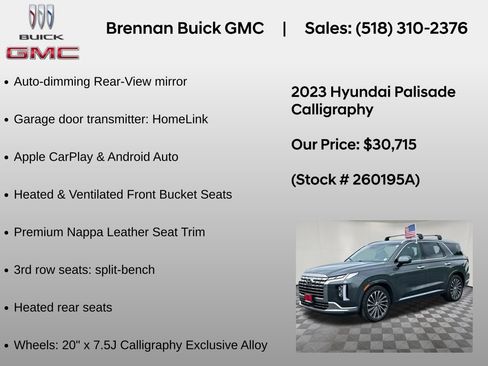 Used 2023 Hyundai Palisade Calligraphy AWD/4WD image 12
