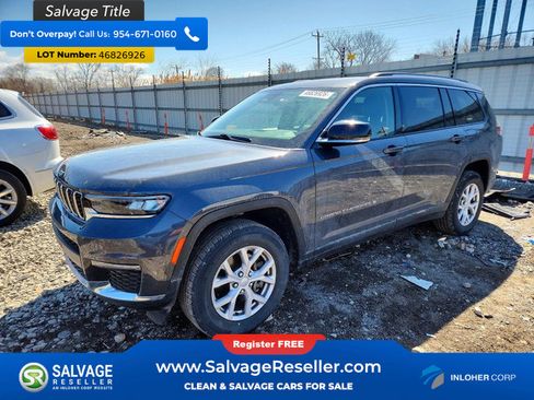 Used 2022 Jeep Grand Cherokee L Limited AWD/4WD image 1