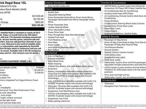 Used 2012 Buick Regal Leather image 46