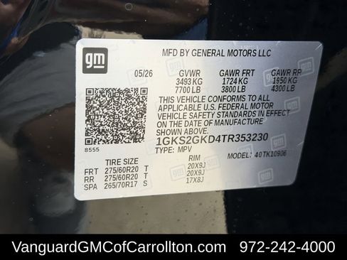 New 2026 GMC Yukon XL Elevation w/ Elevation Premium Package AWD/4WD image 27