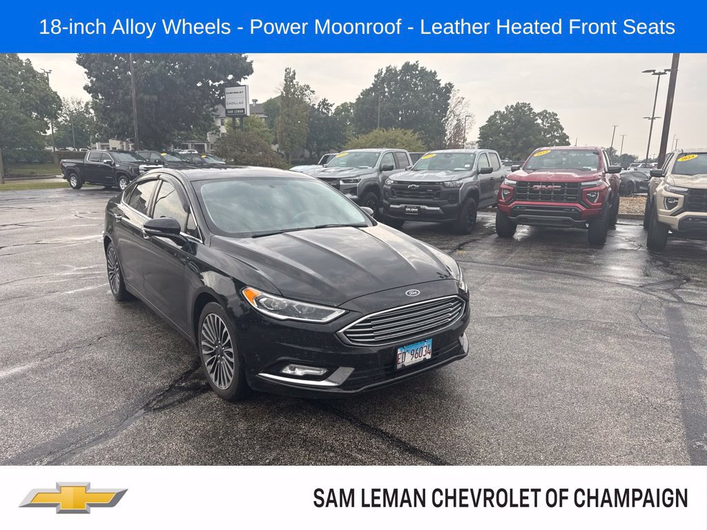 Used 2017 Ford Fusion Titanium FWD image 1