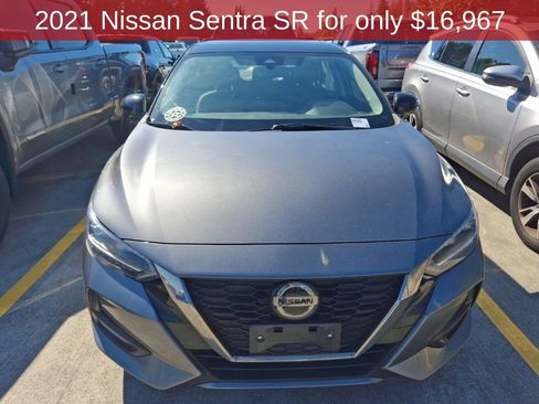 Used 2021 Nissan Sentra SR w/ SR Premium Package FWD image 3