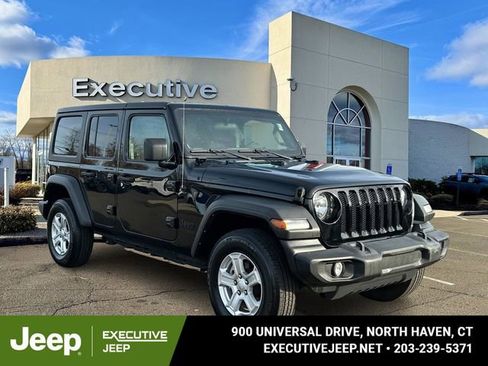 Used 2022 Jeep Wrangler Unlimited Sport S image 1