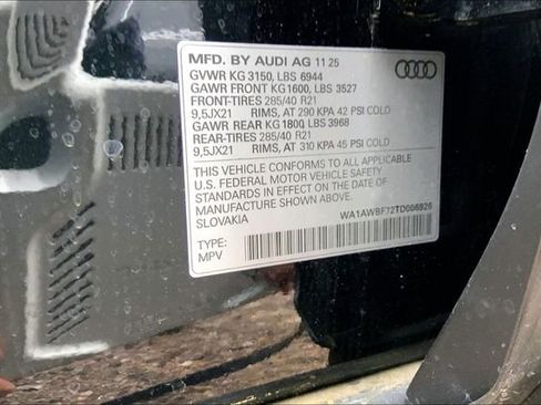 New 2026 Audi SQ7 Premium Plus AWD/4WD image 13