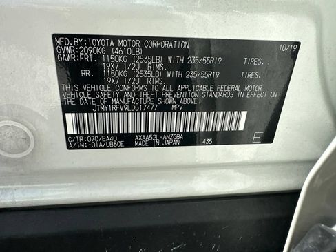 Used 2020 Toyota RAV4 Limited FWD image 12