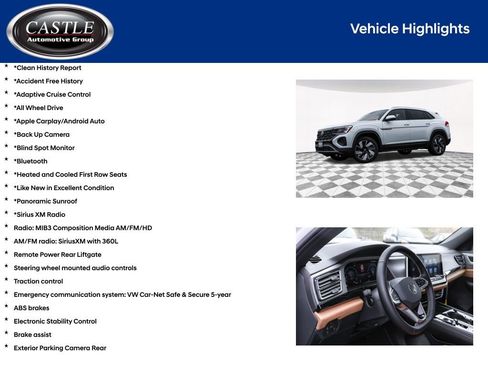 Used 2025 Volkswagen Atlas Cross Sport SE image 3