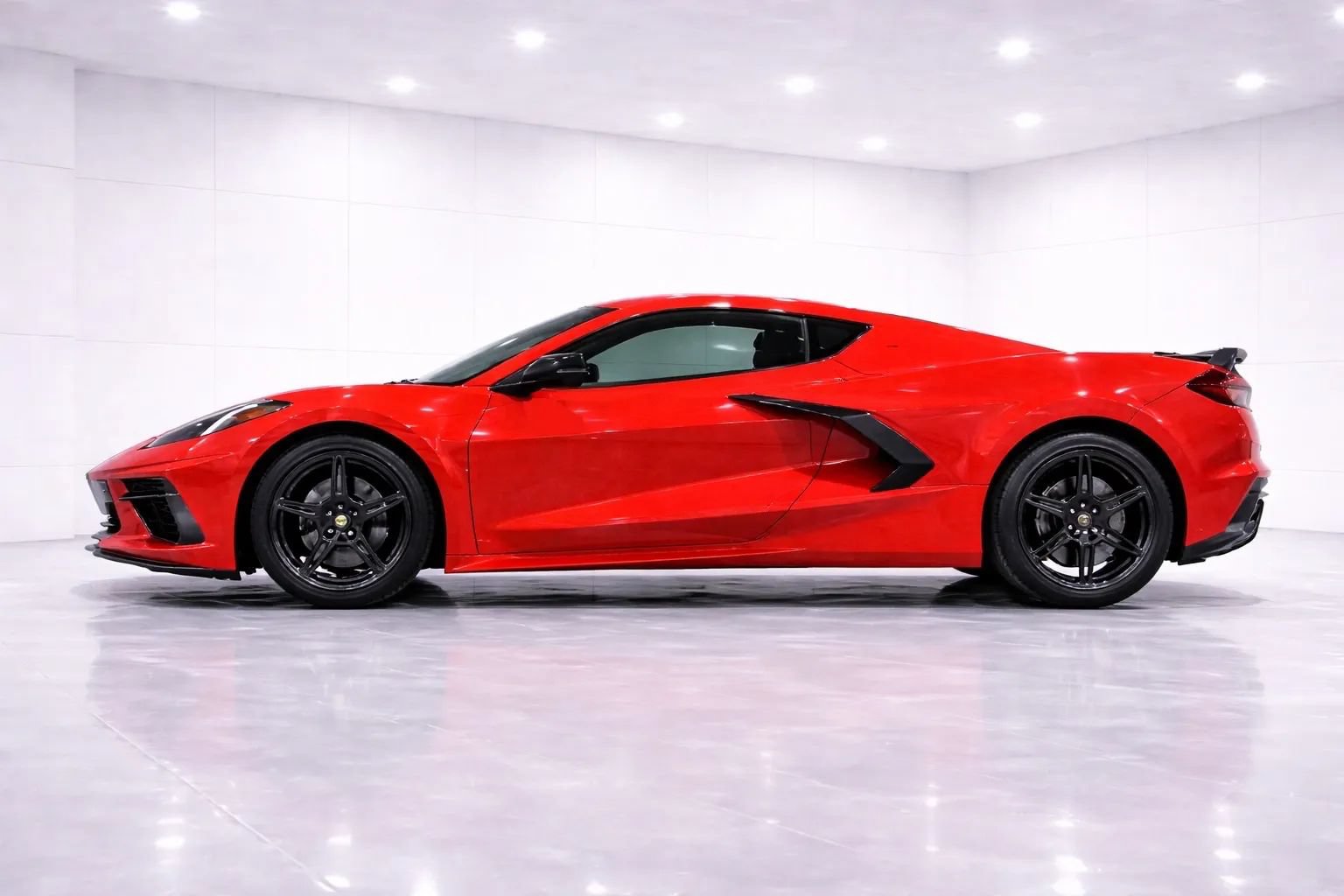 Used 2021 Chevrolet Corvette Stingray Preferred Cpe w/ Z51 Performance Package RWD image 2