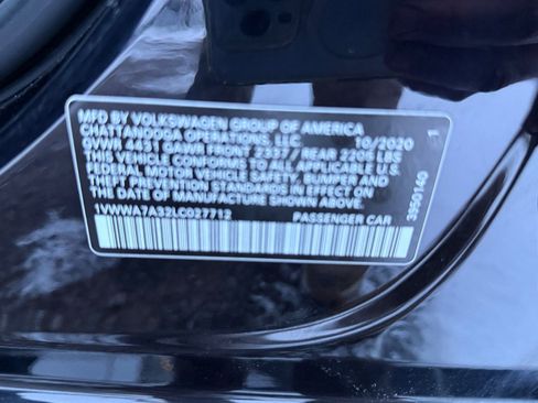 Used 2020 Volkswagen Passat 2.0T SE w/ Sunroof Package image 44