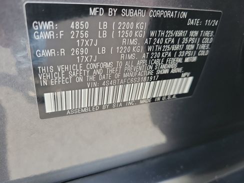 Used 2025 Subaru Outback Premium AWD/4WD image 36