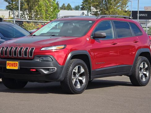 Used 2015 Jeep Cherokee Trailhawk w/ Comfort/Convenience Group AWD/4WD image 8