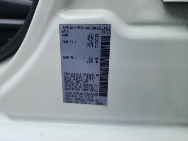 Used 2025 Nissan Altima 2.5 SV FWD image 21