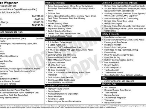 Used 2025 Jeep Wagoneer 4WD image 3