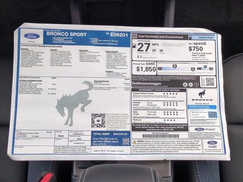 New 2026 Ford Bronco Sport Outer Banks AWD/4WD image 17