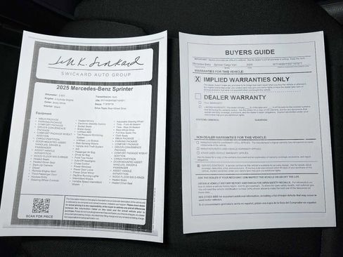 Used 2025 Mercedes-Benz Sprinter 2500 image 31
