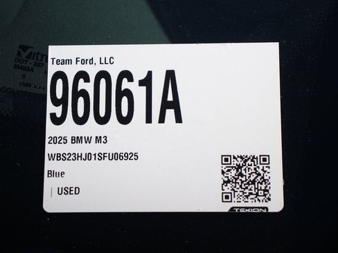 Used 2025 BMW M3 Competition w/ Executive Package RWD image 28