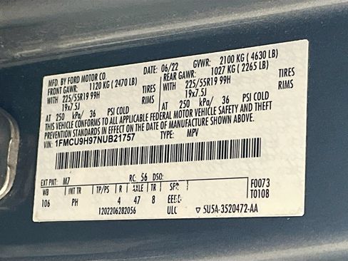 Used 2022 Ford Escape SEL w/ SEL Stealth AWD Package image 30