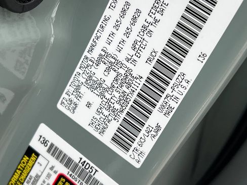 New 2026 Toyota Tundra Platinum AWD/4WD image 33