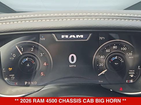 New 2026 RAM 4500 4x4 Crew Cab DRW w/ Laramie Trim Package image 34