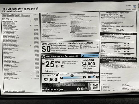 New 2026 BMW X5 sDrive40i w/ Premium Package image 37