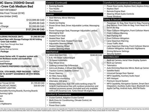 Used 2024 GMC Sierra 2500 Denali Ultimate w/ Max Trailering Package AWD/4WD image 6