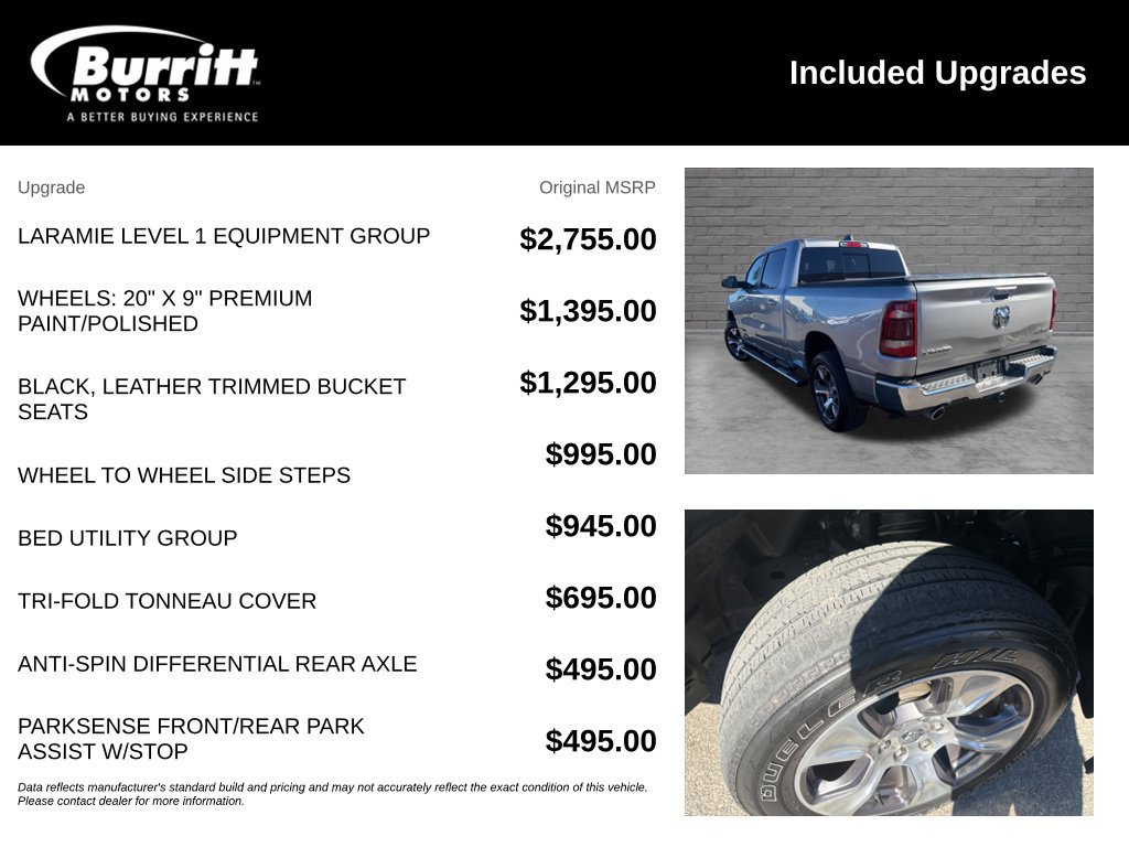 Used 2023 RAM 1500 Laramie AWD/4WD image 3