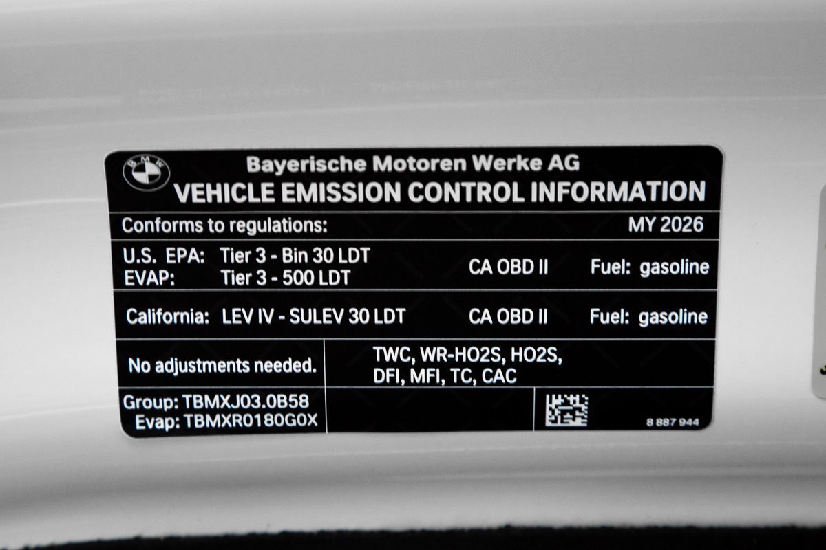 Certified 2026 BMW X5 sDrive40i w/ Parking Assistance Package RWD image 33