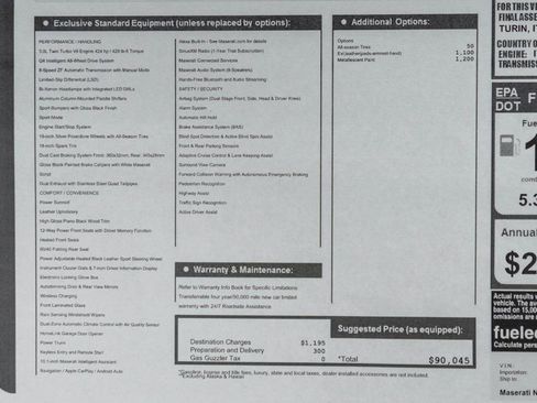 Used 2022 Maserati Ghibli Modena Q4 image 50