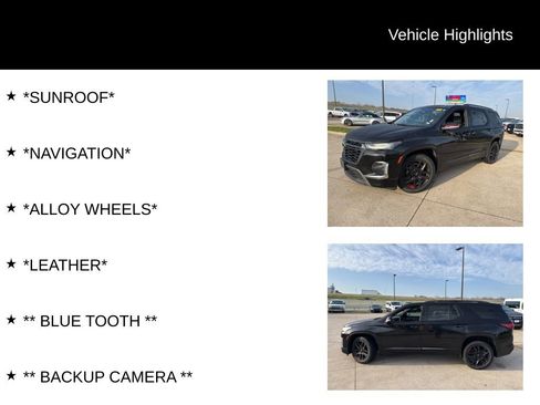 Used 2023 Chevrolet Traverse Premier w/ Redline Edition image 4