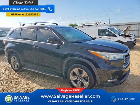 Used 2016 Toyota Highlander Limited FWD image 5
