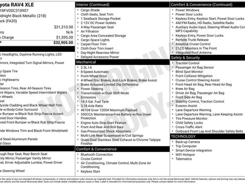 Certified 2025 Toyota RAV4 XLE image 22