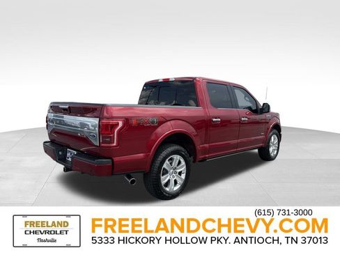 Used 2016 Ford F150 Platinum w/ Equipment Group 701A Luxury AWD/4WD image 3
