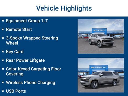 New 2026 Chevrolet Tahoe LT image 3