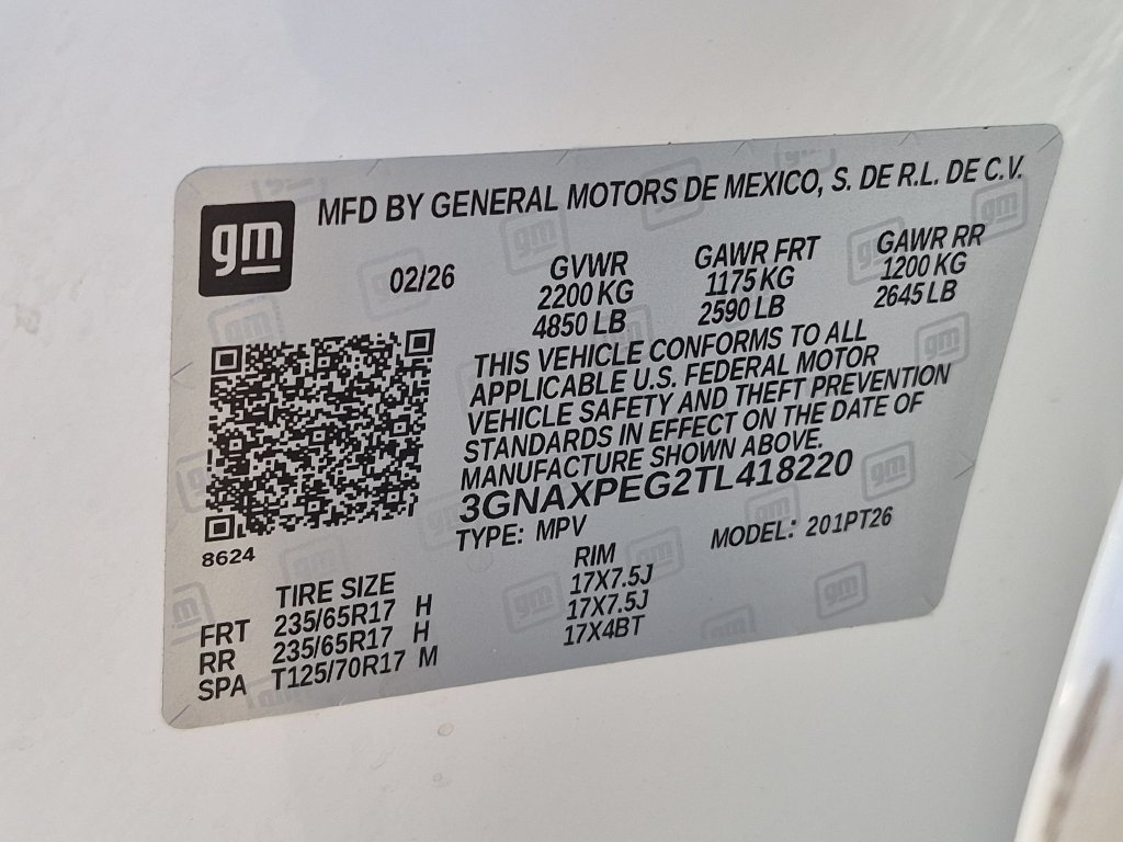Used 2026 Chevrolet Equinox LT AWD/4WD image 36