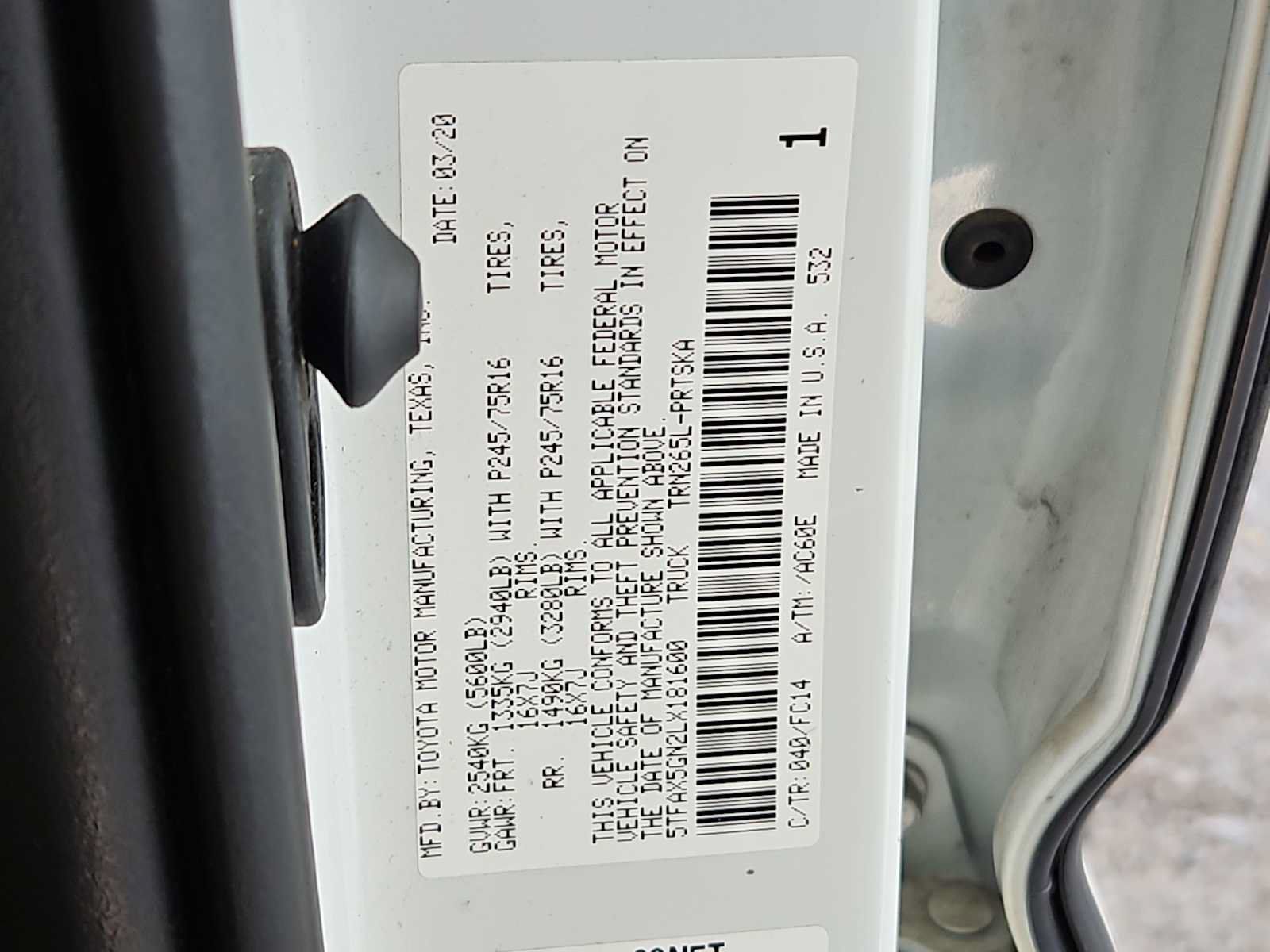 Used 2020 Toyota Tacoma SR5 RWD image 22
